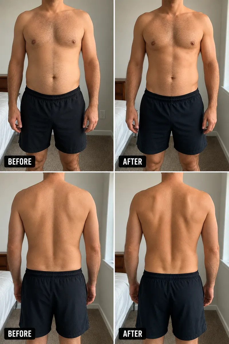 Marcus, 47 — before and after